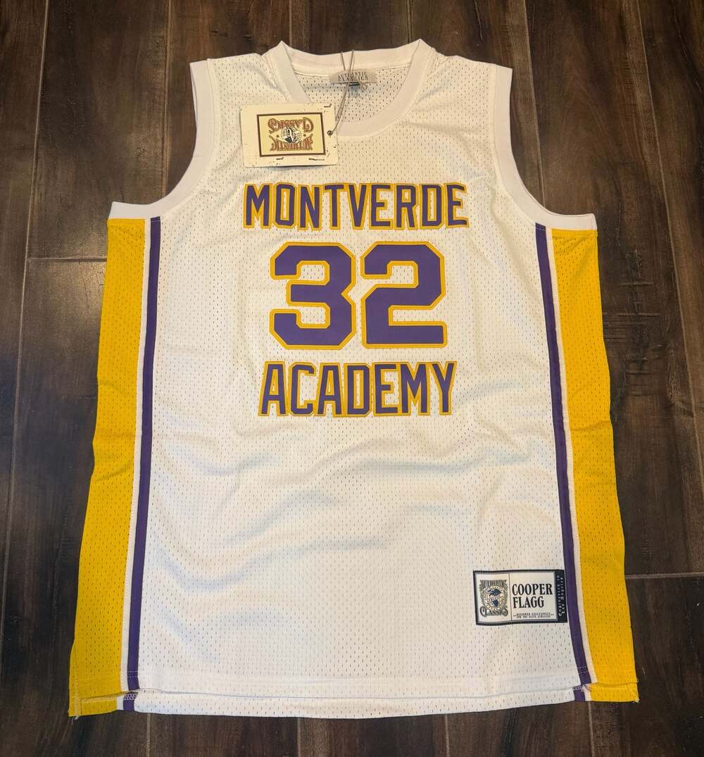Authentic Classics Cooper Flagg Montverde Academy #32 Basketball Jersey